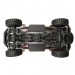 Panda Hobby 1/18 Tetra18 X1T RTR Mini Crawler, White