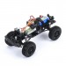 Panda Hobby 1/24 TETRA24 K1 Portal Edition RTR 4WD Mini Crawler, Gunmetal Grey