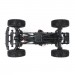 Panda Hobby 1/24 TETRA24 K1 Portal Edition RTR 4WD Mini Crawler, Gunmetal Grey