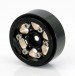 Power Hobby 1.0" Black Brass Beadlock Crawler Wheels (SCX24)