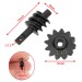 Power Hobby Steel Overdrive Gears Differential Worm Set, 2T/12T, Overdrive 33% (SCX24)
