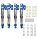 Power Hobby 1/24 Aluminum 58mm Long Travel Shocks, Blue (Axial SCX24 Jeep, Bronco)