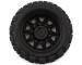 Pro-Line Badlands MX 1/18 Pre-Mounted Monster Truck Tire Set, 12mm Hex (Black) (4)