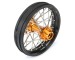 Pro-Line 1/4 Pro-Spec Assembled Aluminum V2 Bead Rear Wheel (Promoto-MX, Black/Gold)