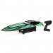 The Pro Boat Impulse 32" Brushless Deep-V RTR Boat with Smart, Black/Green