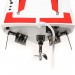 The Pro Boat Impulse 32" Brushless Deep-V RTR Boat with Smart, White/Red