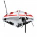 The Pro Boat Impulse 32" Brushless Deep-V RTR Boat with Smart, White/Red