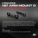 B7 Arm Mount D Aluminum Block