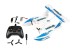 Rage Tribus 250 Electric Powered RTF Amphibious Aircraft, Blue