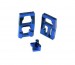 Redcat Racing Aluminum Futaba Servo Mount, Blue