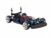 Thunder Drift 1/10 4WD Belt Drive drifting car, gunmetal