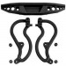 RPM Rear Bumper, Black. (Stampede 2WD)