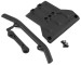 RPM Traxxas Sledge Front Bumper and Skid Plate