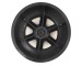 Schumacher 12mm Hex 6-Spoke Short Course wheels +3mm offset, black (2)