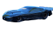 Shark RC Bodies Trans Slam Drag Body 0.040" with 13.5" Wing, Decal, and Stainless Steel Screw Set