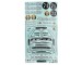 Tamiya NSU TT Jagermeister Body with Decals, Clear