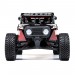 Losi Hammer Rey U4 1/10 4WD Brushless RTR Rock Racer, Red/Black