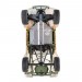 Losi Mint 400 Ford Raptor 1/10 4WD Brushless Baja Rey Limited Edition, Tan