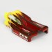 TLR Cab FWD Body & Wing Set, Clear