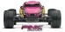 Rustler 1/10 Scale Stadium Truck with TQ 2.4 GHz radio system, pink