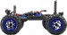 Summit 1/10 Scale 4WD Electric Extreme Terrain Monster Truck, blue