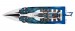 Spartan 1/10 Brushless Electric 36" Race Boat, blue
