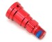 Traxxas Red Aluminum Stub Axle