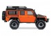 Traxxas TRX-4 Scale and Trail 1/10 4WD Crawler with Land Rover Body, Orange