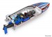 Traxxas Disruptor High Performance 4-Speed Race Boat, Blue