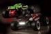 Traxxas Rustler 1/10 2WD Waterproof Stadium Truck with LEDs, Black