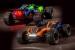 Traxxas Rustler 4X4 1/10 4WD Stadium Truck with LEDs, Orange