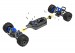 Traxxas Rustler 4x4 BL-2S 1/10 Brushless RTR Stadium Truck, Blue