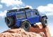 Traxxas TRX-4 Scale and Trail 1/10 4WD Crawler with Land Rover Body, Blue