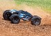 Traxxas E-Revo 2 VXL Brushless 1/10 4WD Monster Truck with TQi Link and TSM, Blue