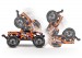 Traxxas Hoss 4X4 VXL 1/10 Monster Truck with TSM, Orange