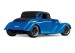 Traxxas Factory Five '33 Hot Rod 1/10 AWD Electric Coupe Supercar, Blue/Black