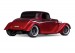 Traxxas Factory Five '33 Hot Rod 1/10 AWD Coupe Supercar, Red/Black
