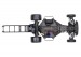 Traxxas C10 Drag Slash Heavy Duty 1/10 Brushless Drag Truck, Blue