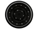 Treal Hobby Type F Deep Dish Beadlock Wheels, 1/0" (Blue) (4)