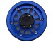Treal Hobby Type L 1.9" V-Spoke Beadlock Wheels, Blue (4)