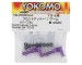 Yokomo YD-2 Aluminum Front Upper L-Arm Kit, Purple