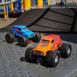 ECX RC Micro Ruckus RTR 1 28 2wd Monster Truck Orange