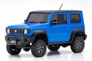 Kyosho MX-01 Mini-Z 4X4 Readyset with Jimny Sierra Body, Metallic Blue