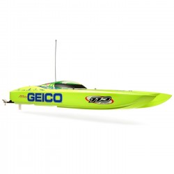 proboat miss geico zelos 36 twin brushless catamaran rtr