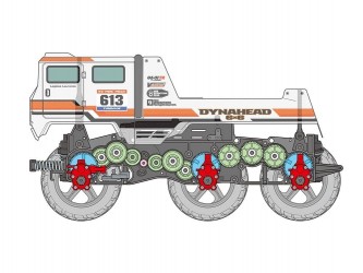 tamiya 6x6 dynahead