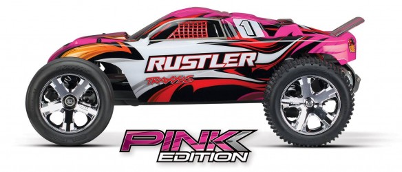 Traxxas rustler pink edition deals