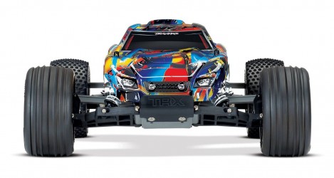 Traxxas Rustler: 1/10 Scale Stadium Truck with TQ 2.4 GHz