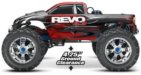 Traxxas revo 3.3 specs hot sale
