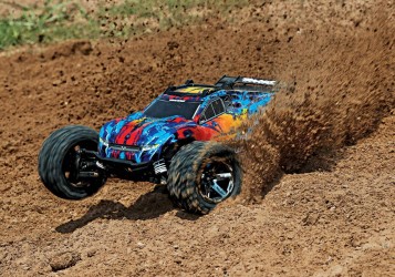 traxxas rustler red