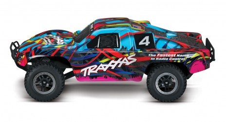 Traxxas Slash VXL 1 10 2WD Brushless SCT with TSM Hawaiian TRA58076 4 HWN Cars Trucks Larry s Performance RC Online lprcs